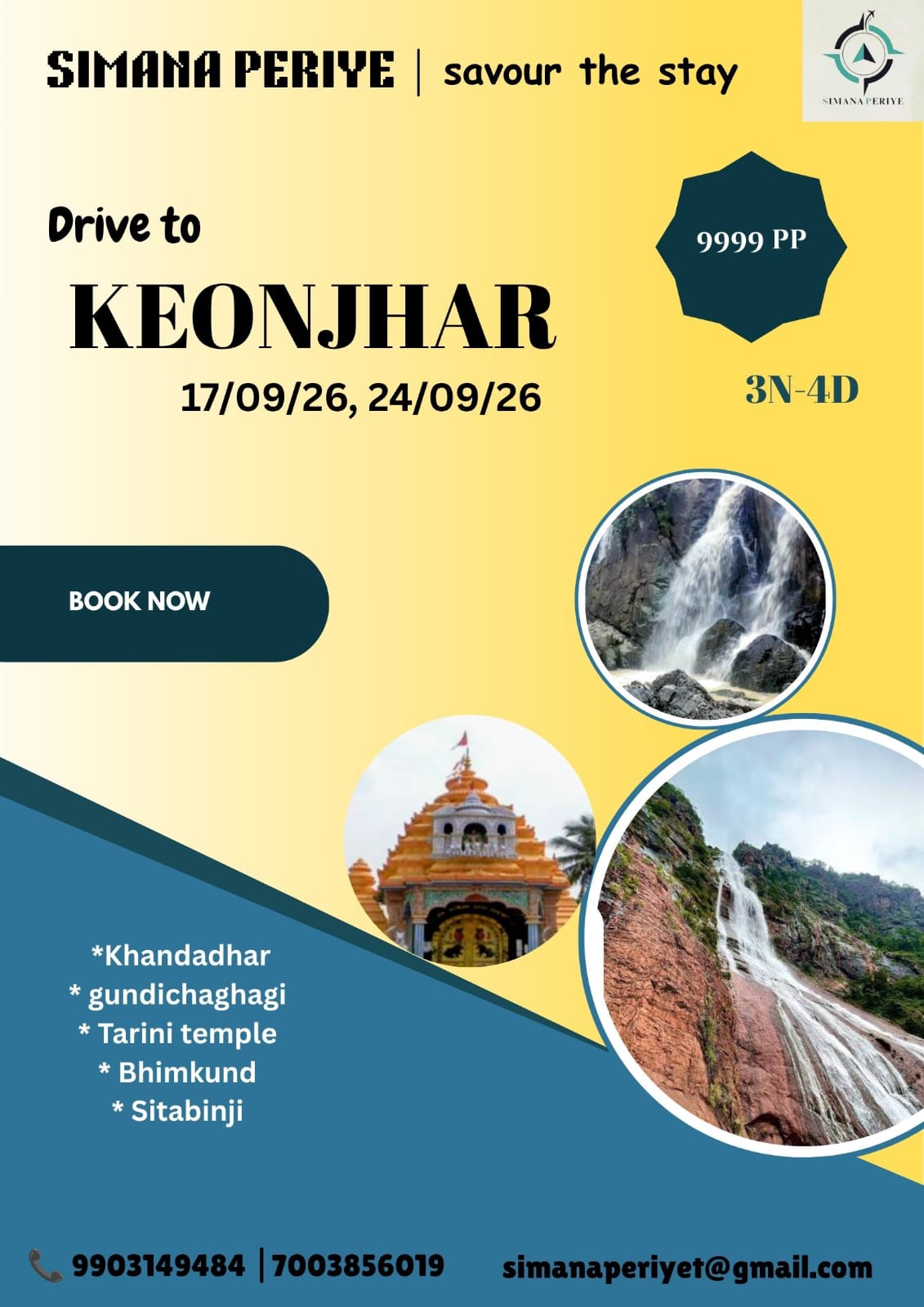 Keonjhar Waterfalls Explorer